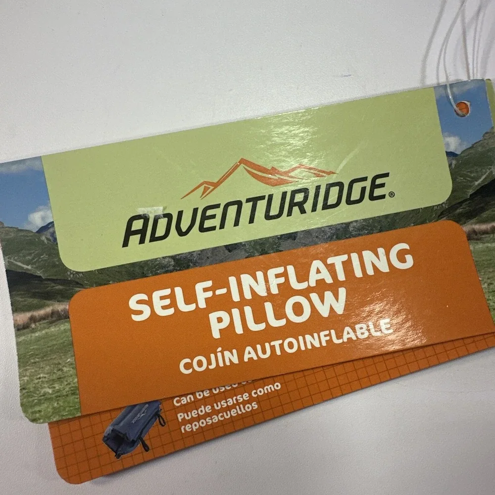 Adventuridge Self Inflating Pillow for Camping✨ Lightweight✨Draw String Bag‎